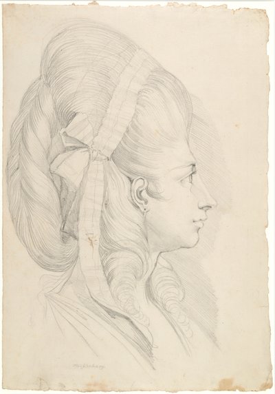 Porträt von Anna Magdalene Schweizer, geb. Hess von Johann Heinrich Füssli
